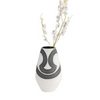 Chromatica Vase Black & White 11